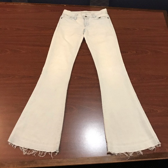 Michael Kors Denim - Michael Kors Collection Wide-Leg Denim Jeans